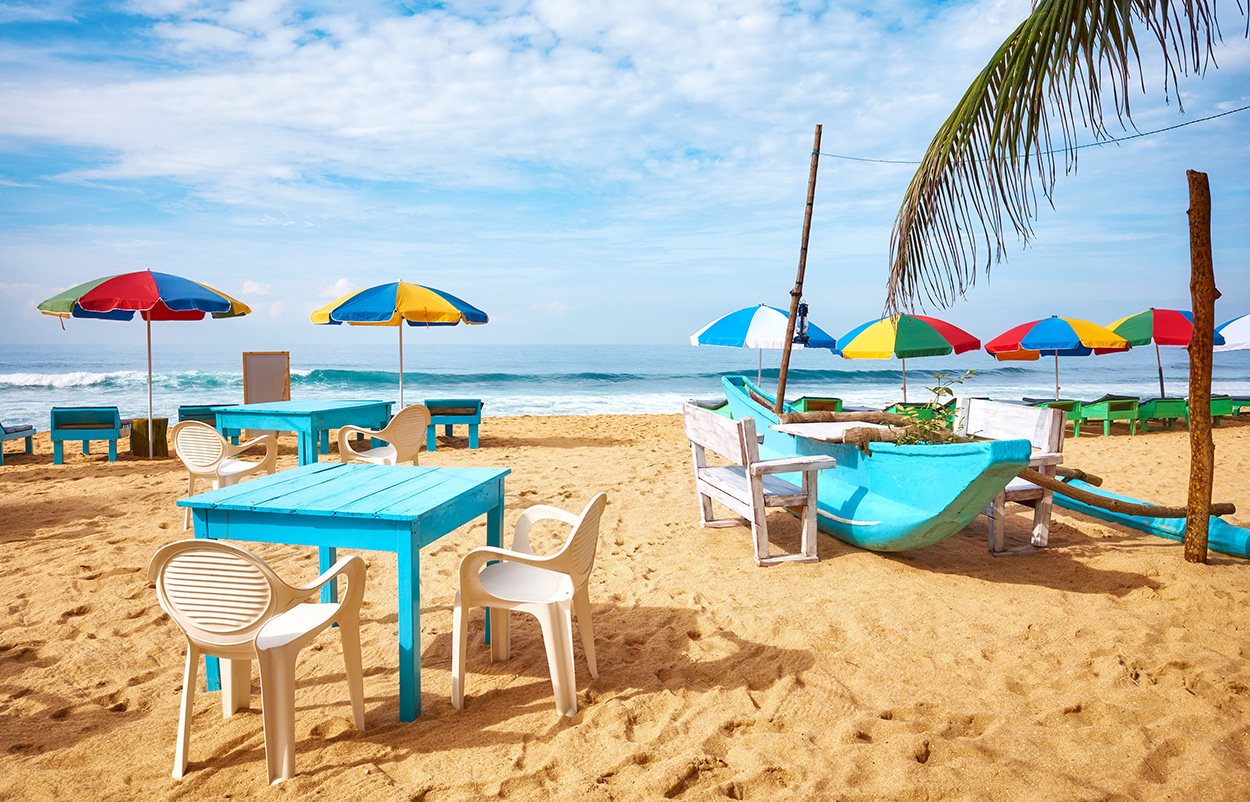 Hikkaduwa Beach, Sri Lanka